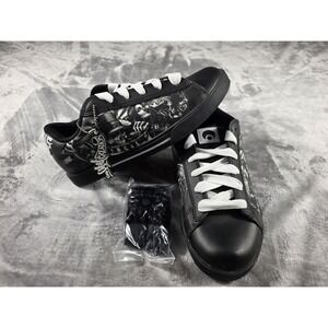 NEW OSIRIS Serve OG Abel Creation Skull w/Top Hat Skater Shoes US 9 w/extra Lace